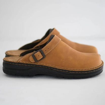 Orthopedic Leather Comfort Clogs