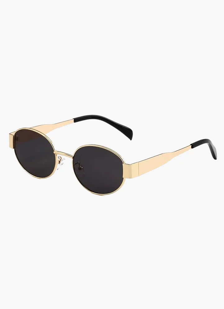 Women's Oval Frame Sunglasses Classic Style