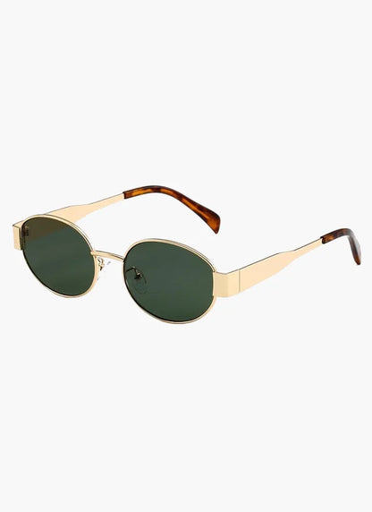 Women's Oval Frame Sunglasses Classic Style