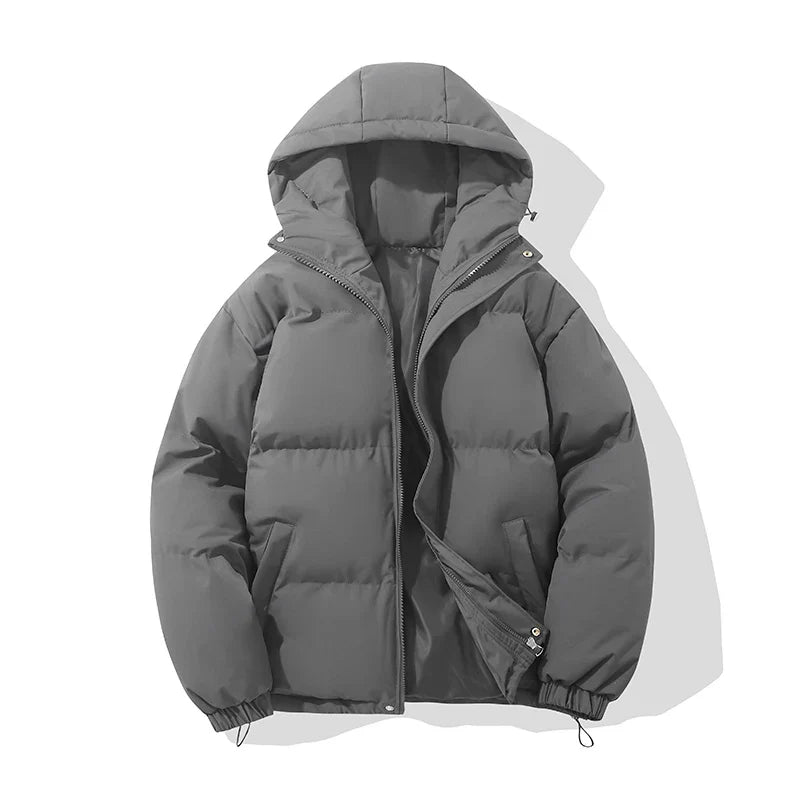 Unisex Hooded Cotton Puffer Jacket