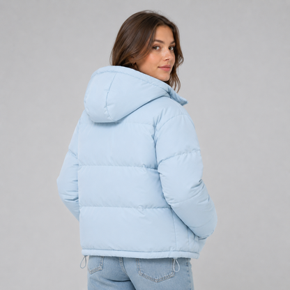 Unisex Hooded Cotton Puffer Jacket