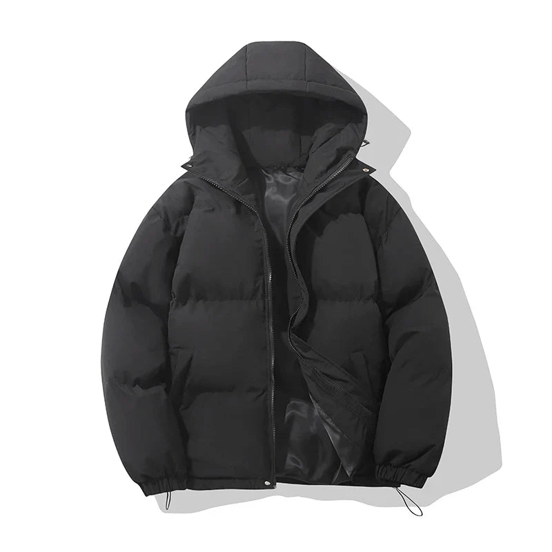 Unisex Hooded Cotton Puffer Jacket