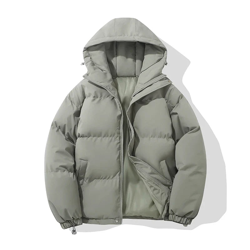 Unisex Hooded Cotton Puffer Jacket