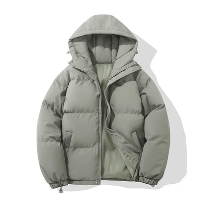Unisex Hooded Cotton Puffer Jacket