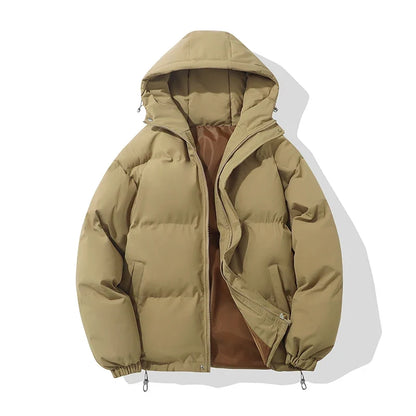 Unisex Hooded Cotton Puffer Jacket