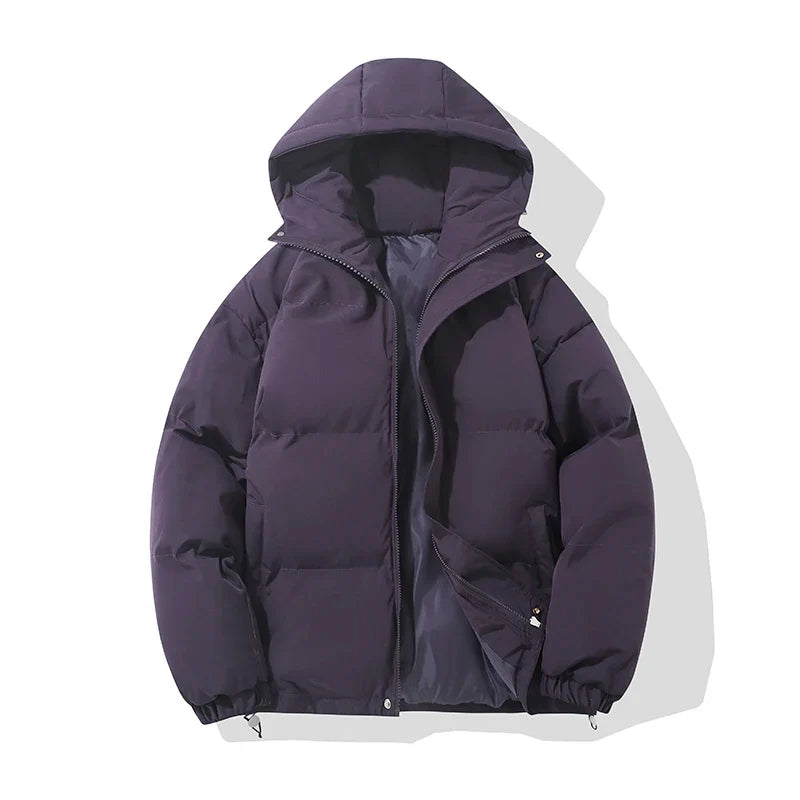 Unisex Hooded Cotton Puffer Jacket