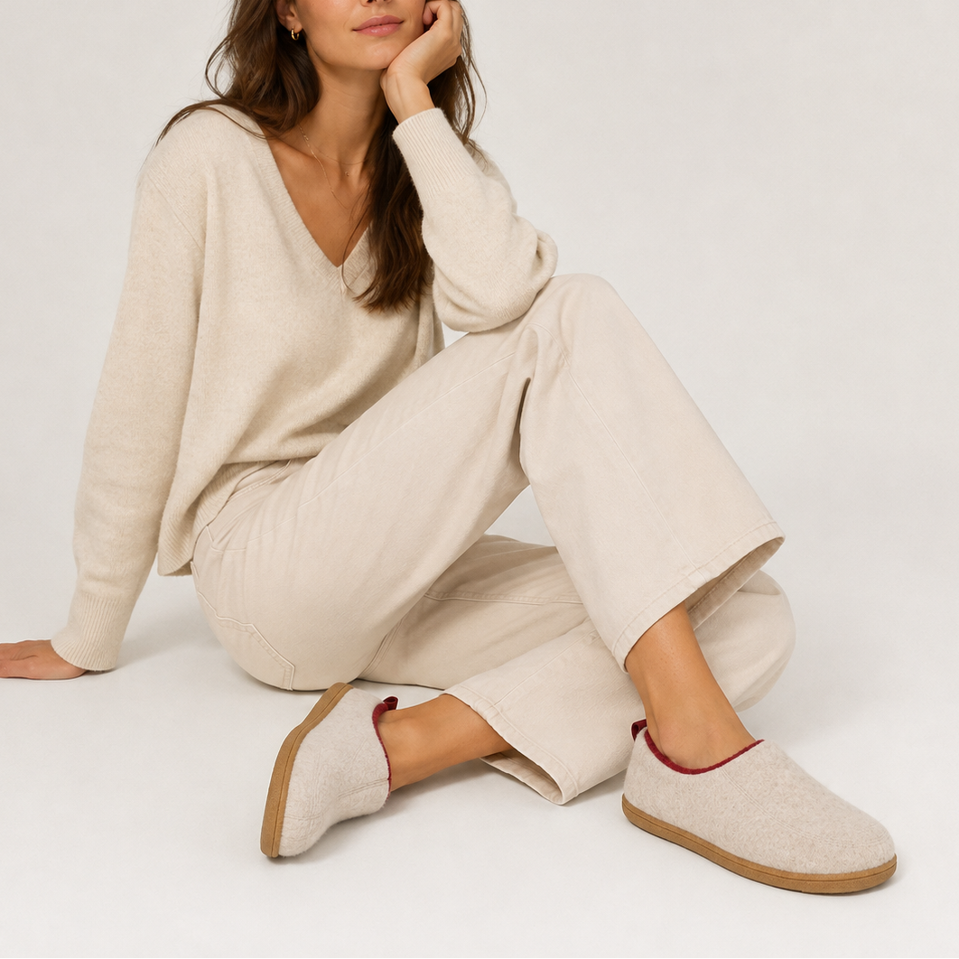 Unisex Orthopedic Slippers with Fleece Lining