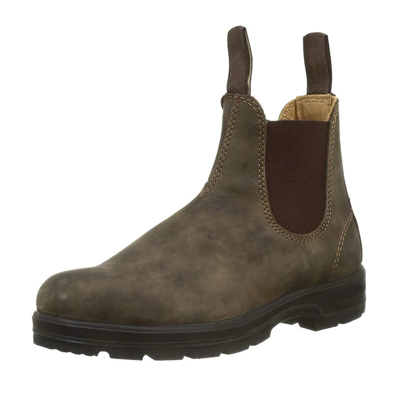 Unisex Waterproof Leather Chelsea Boots