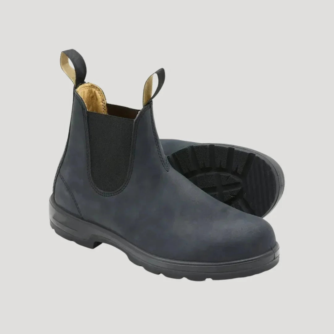 Unisex Waterproof Leather Chelsea Boots