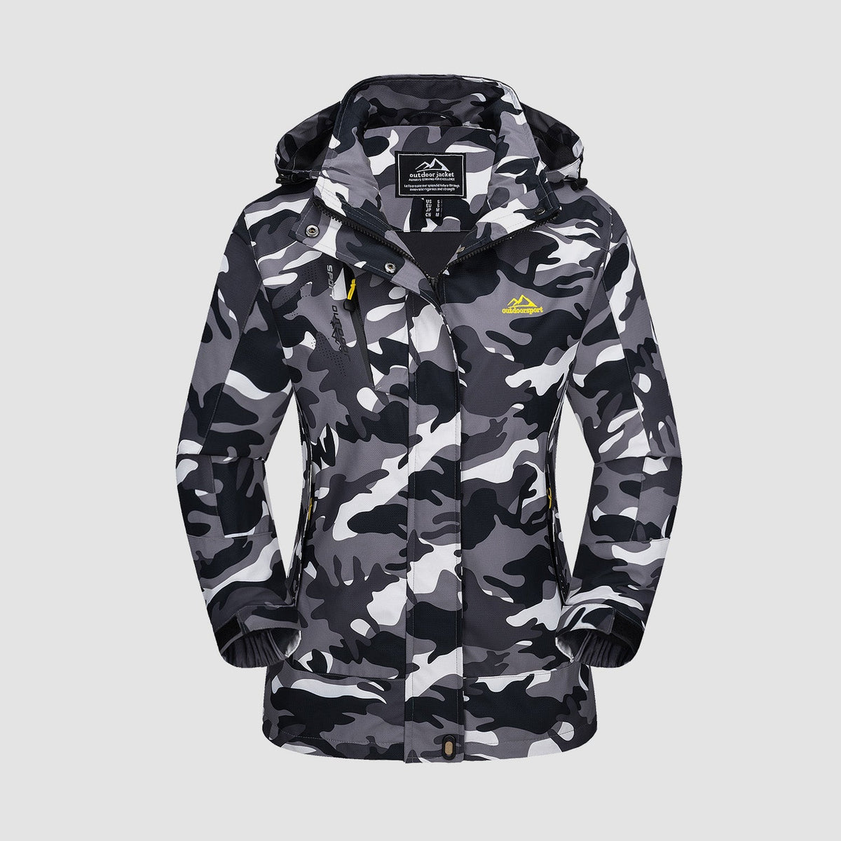 Women's 3-in-1 System Waterproof Fleece Ski Jacket