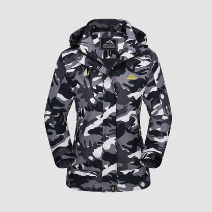 Women's 3-in-1 System Waterproof Fleece Ski Jacket
