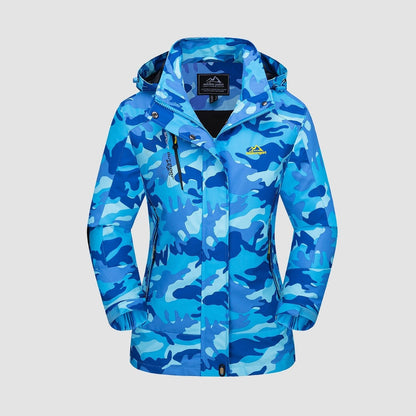 Women's 3-in-1 System Waterproof Fleece Ski Jacket