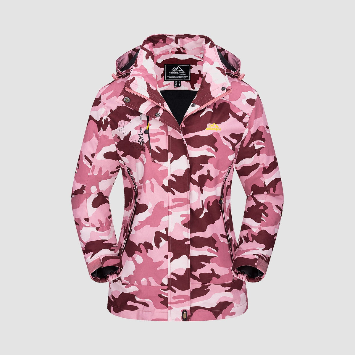 Women's 3-in-1 System Waterproof Fleece Ski Jacket