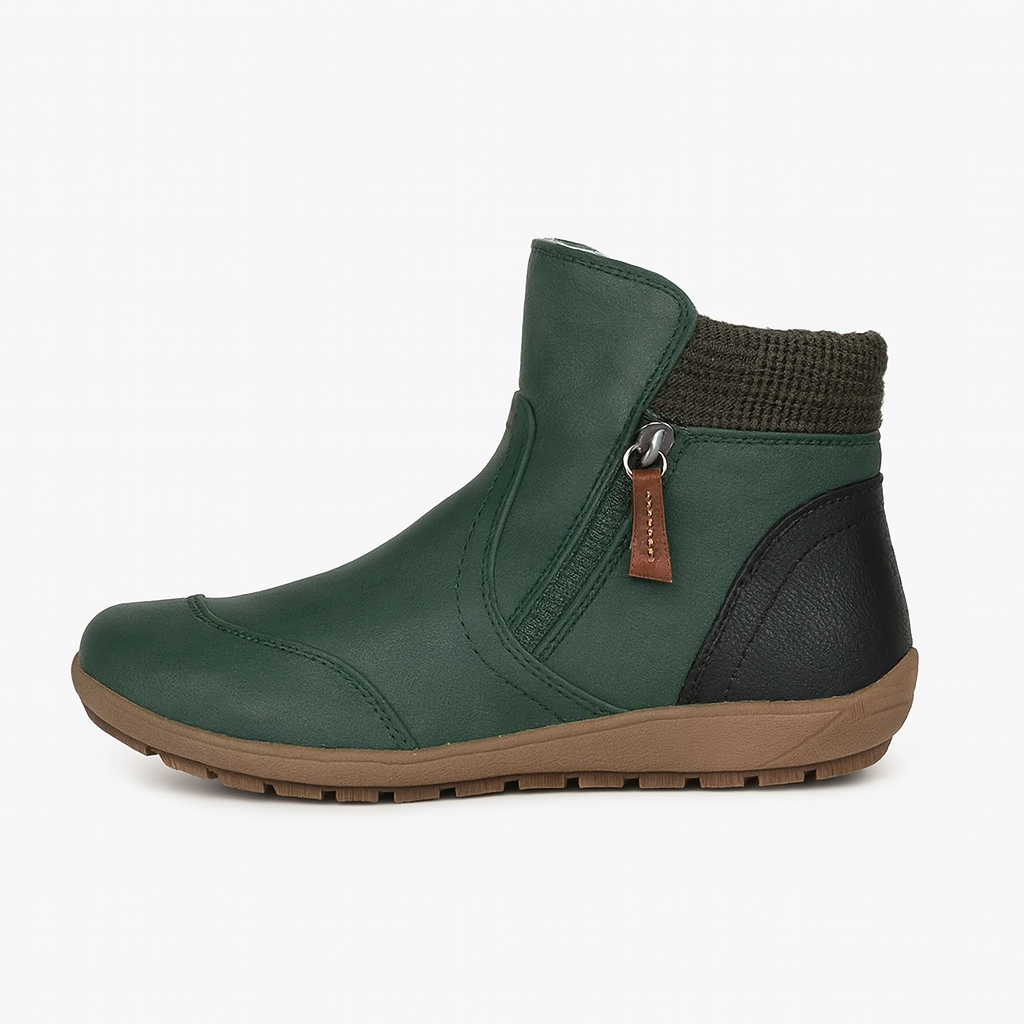 Women's Ankle Boots with Side Zip