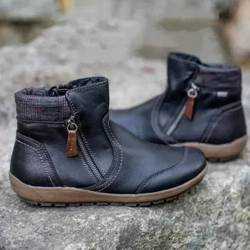 Women's Ankle Boots with Side Zip