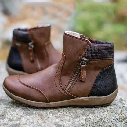Women's Ankle Boots with Side Zip
