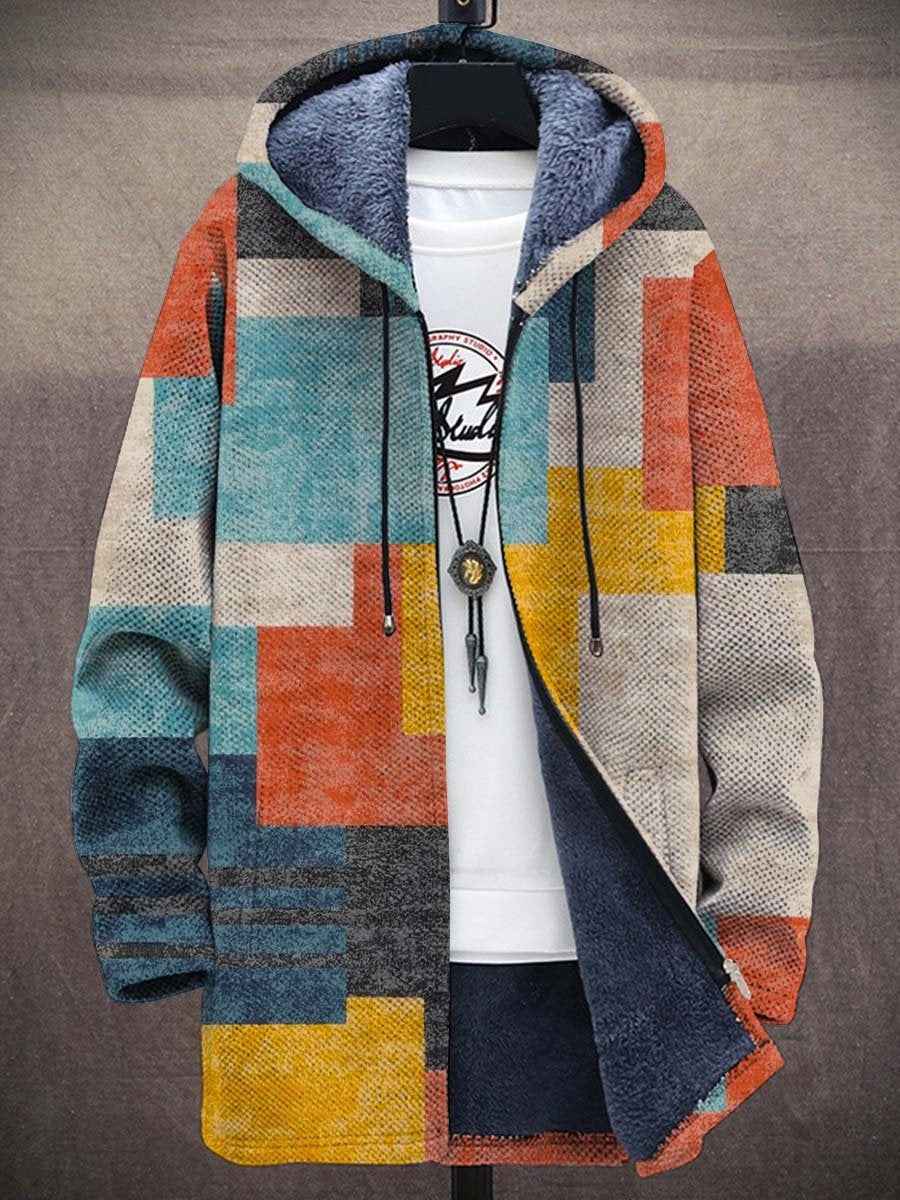 Women's Art Inspired Zip Front Cardigan