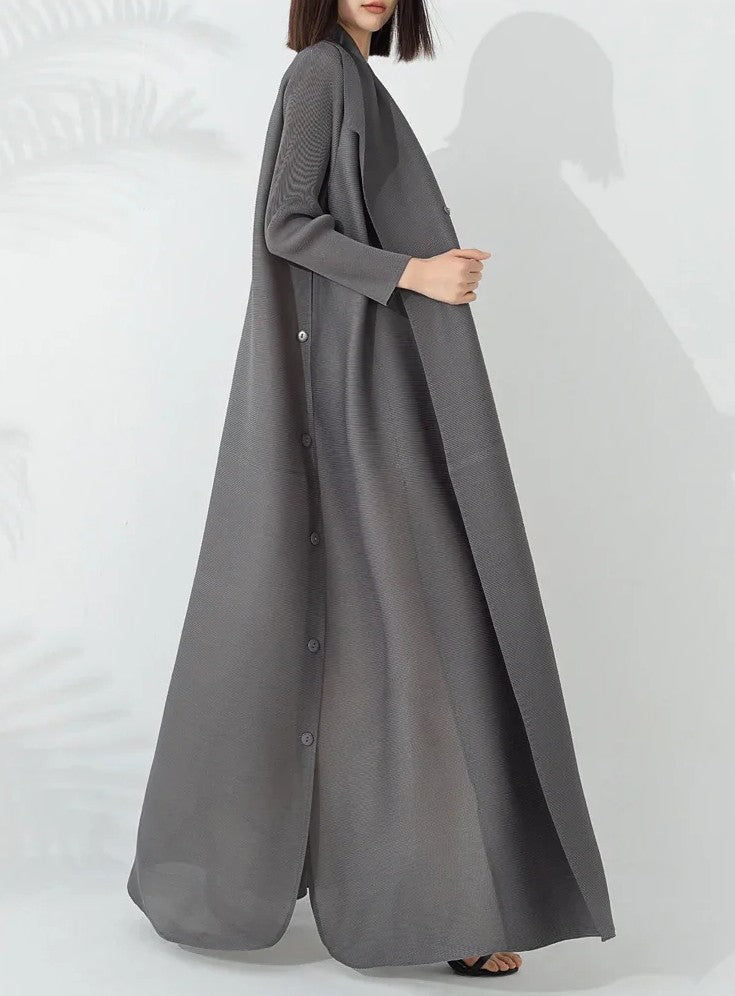 Women's Belted A Line Winter Coat with Notch Lapel