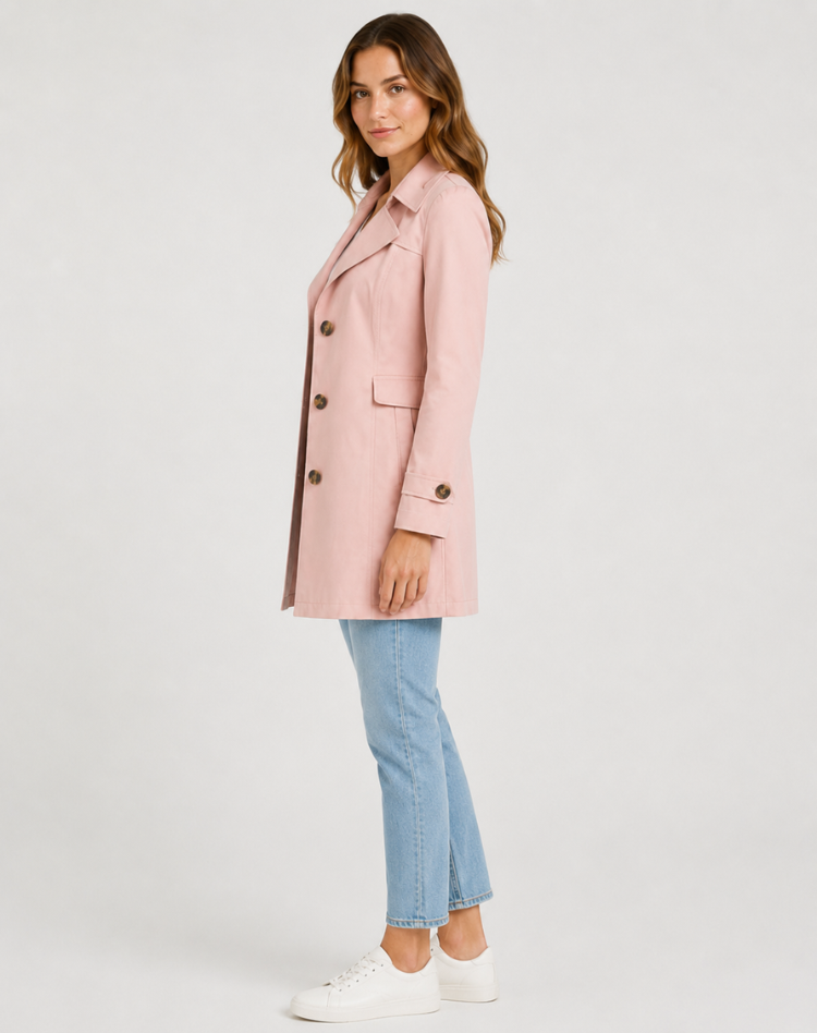 Women's Belted Trench Coat