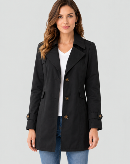 Women's Belted Trench Coat