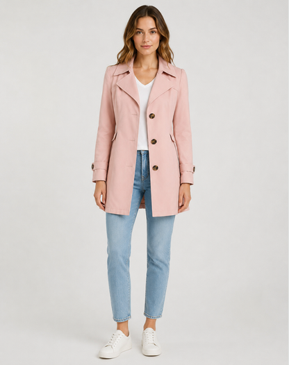 Women's Belted Trench Coat