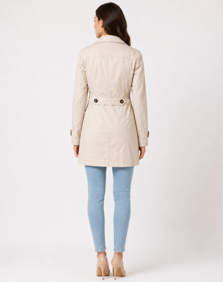 Women's Belted Trench Coat