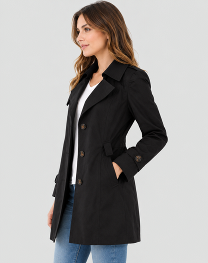 Women's Belted Trench Coat