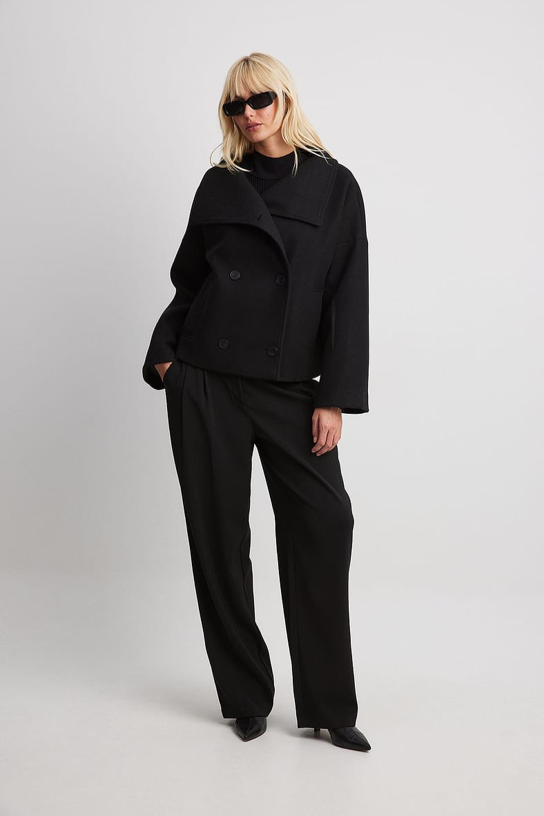 Women's Boxy Double Breasted Coat