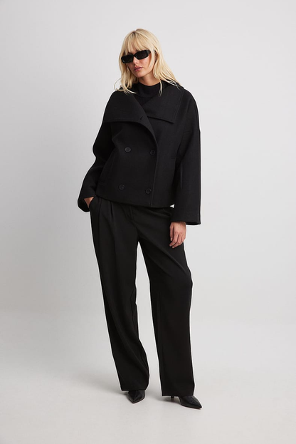 Women's Boxy Double Breasted Coat