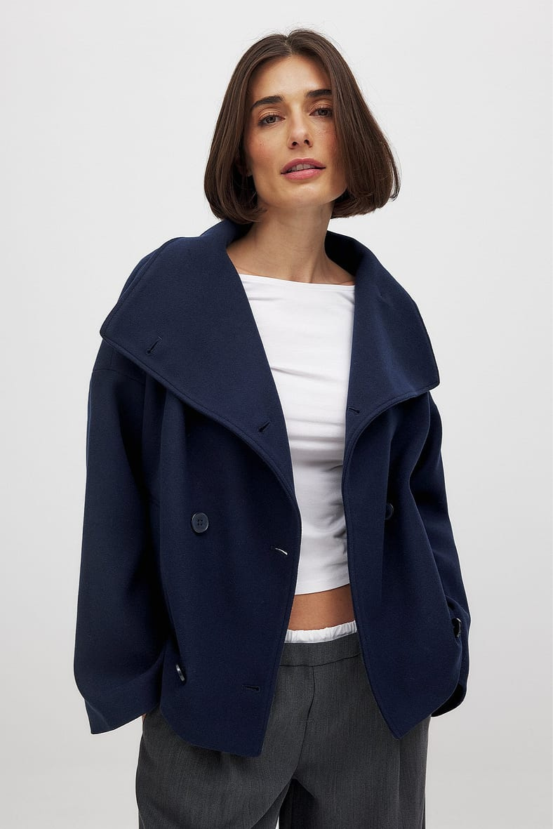 Women's Boxy Double Breasted Coat