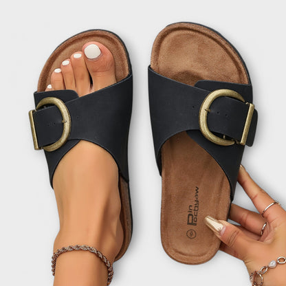 Women's Buckle Strap Orthopedic Sandals