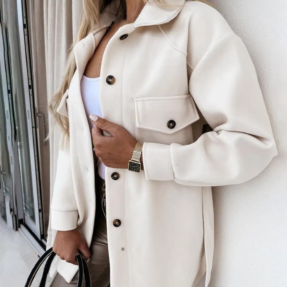 Women's Button Down Fleece Jacket