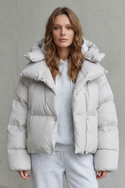 Women's Cloud Soft Cropped Puffer Jacket