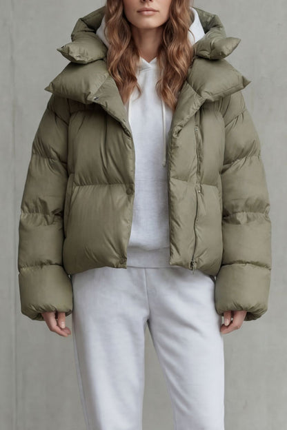 Women's Cloud Soft Cropped Puffer Jacket