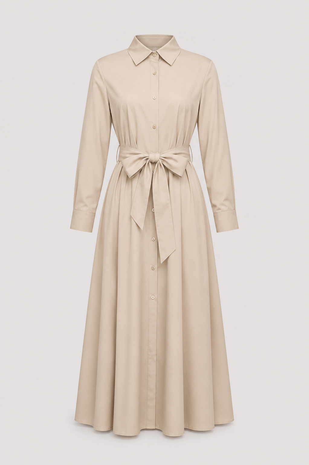Women's Cotton Twill Shirt Dress