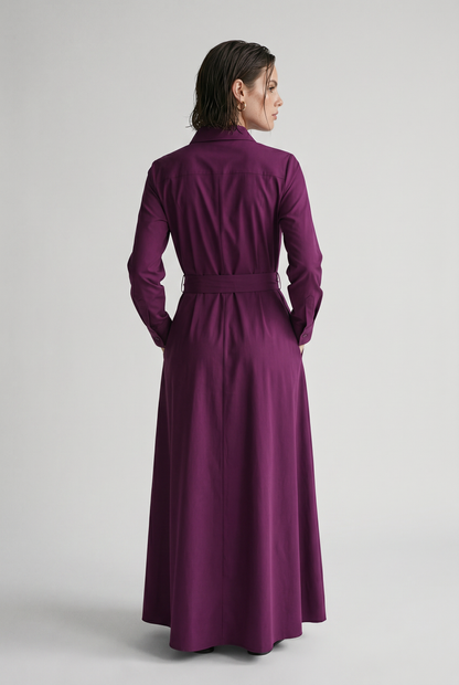 Women's Cotton Twill Shirt Dress