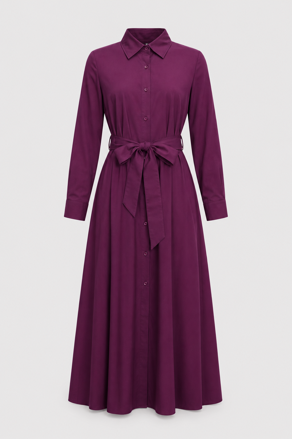 Women's Cotton Twill Shirt Dress