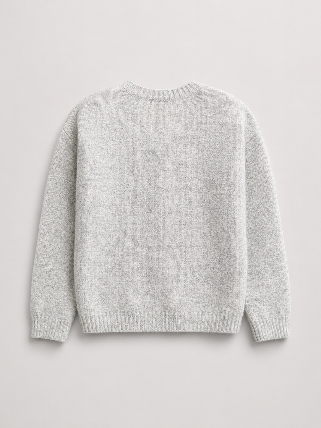 Women's Crewneck Button-Front Knit Cardigan