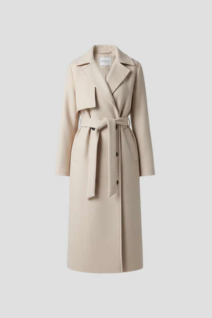 Women's Double Breasted Long Coat