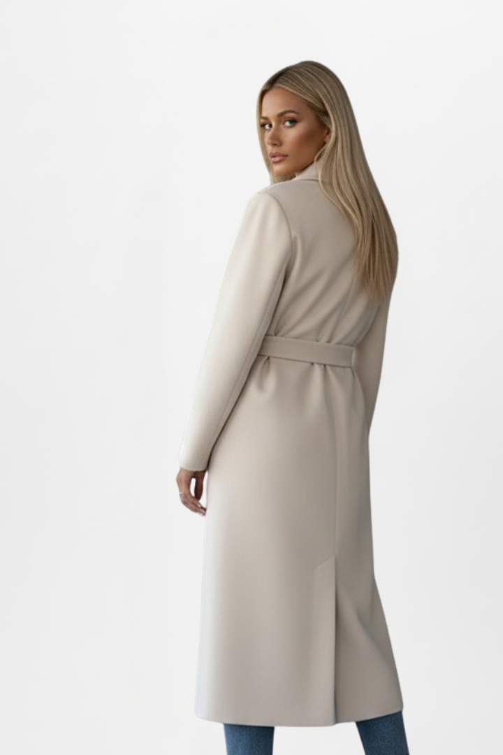 Women's Double Breasted Long Coat