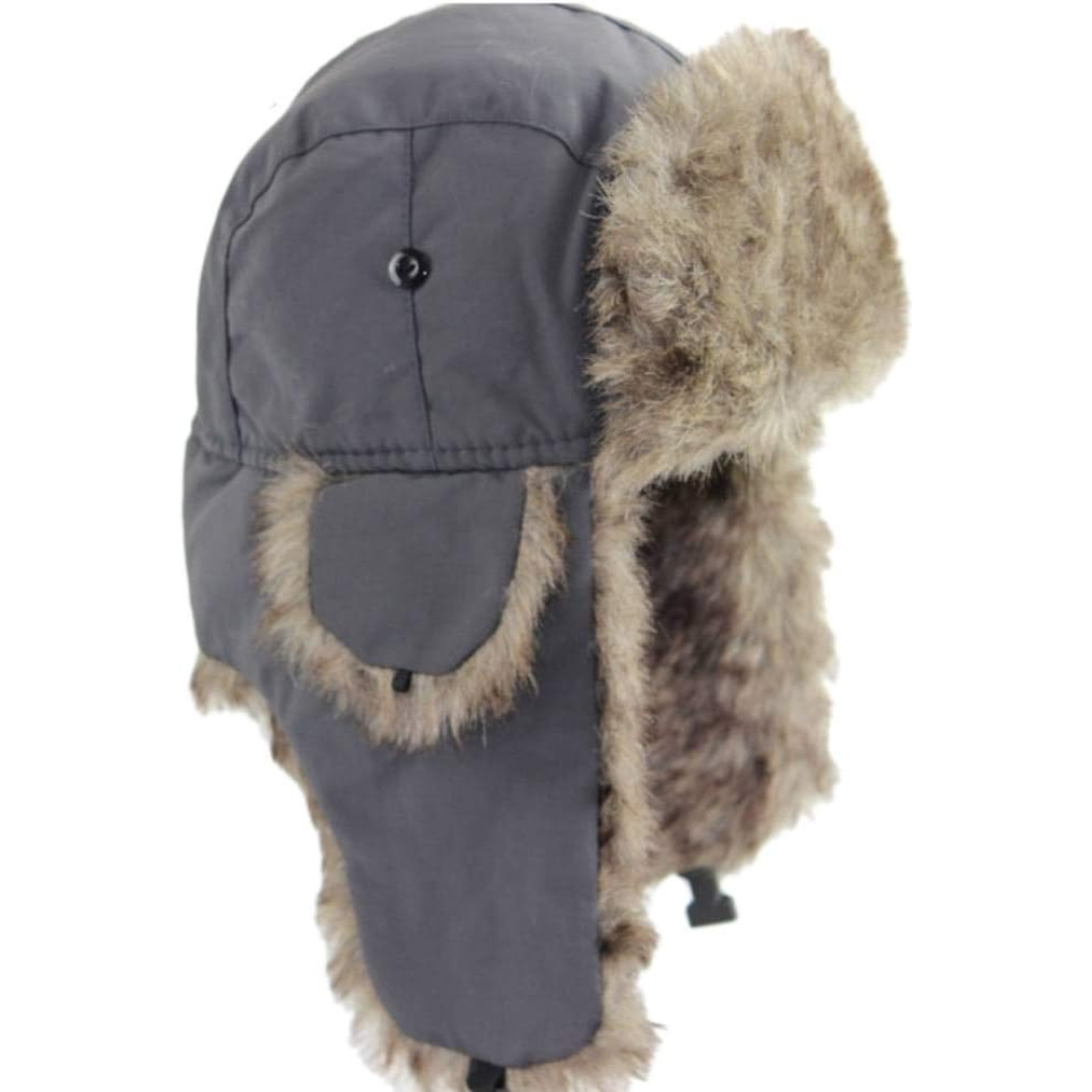 Women's Faux Fur Lined Trapper Hat