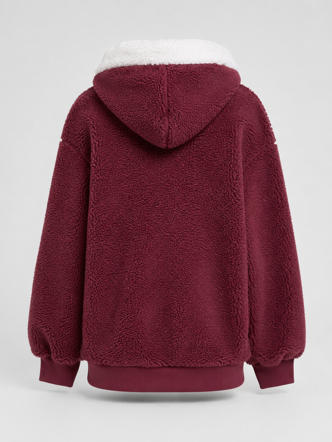 Women's Fleece Hooded Zip-Up Jacket