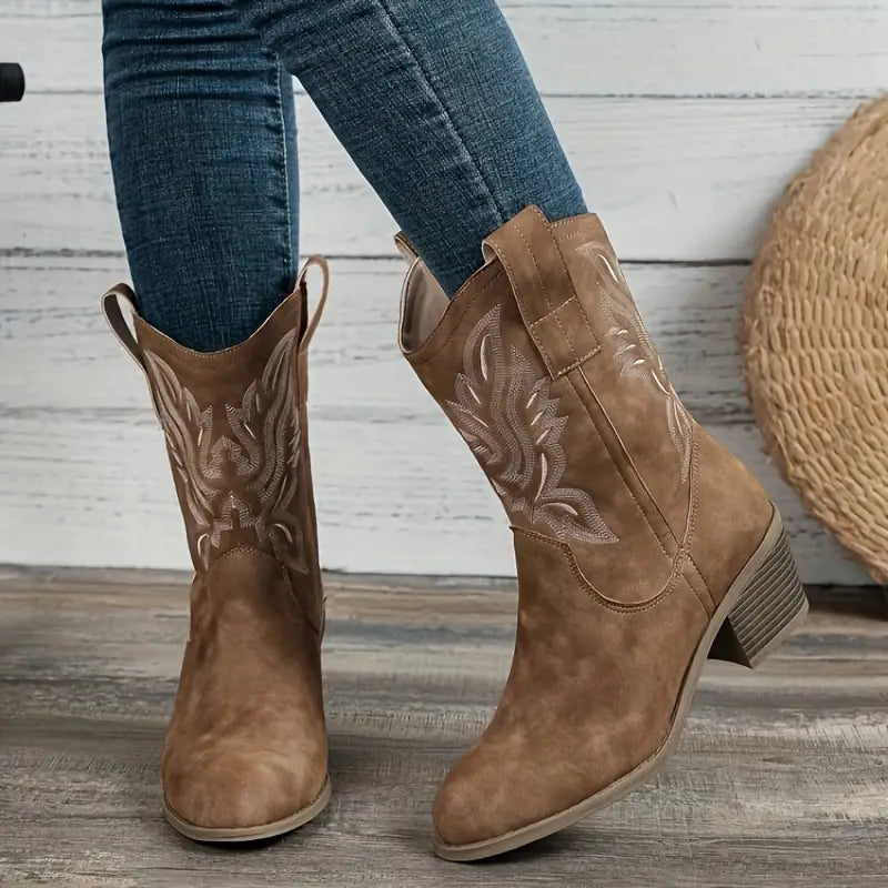 Women's Heeled Cowgirl Boots