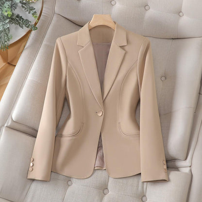 Women's Lapel Collar Slim Fit Blazer