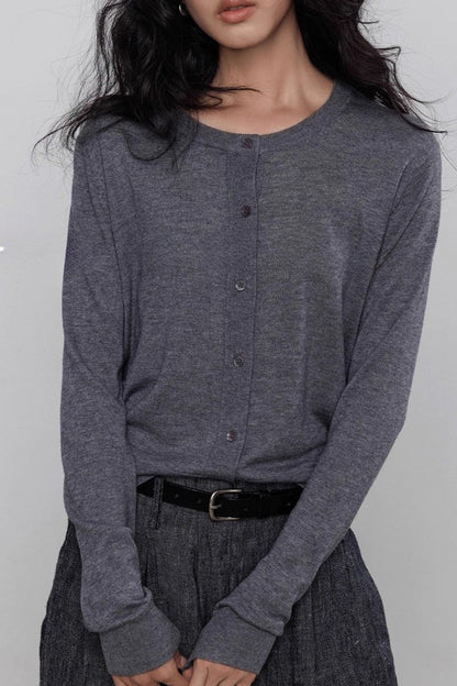 Women's Lightweight Crewneck Knit Top