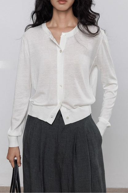 Women's Lightweight Crewneck Knit Top