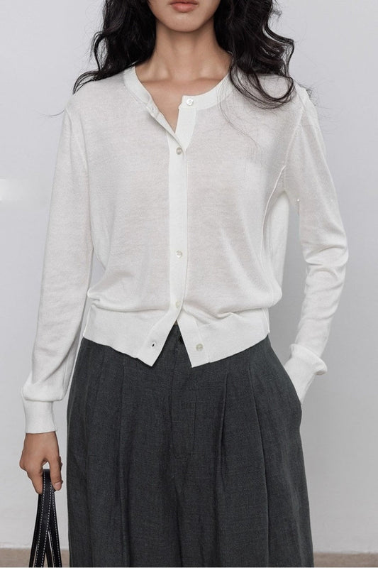 Women's Lightweight Crewneck Knit Top