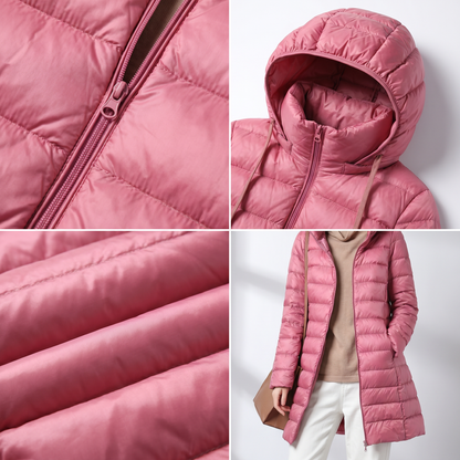 Women's Lightweight Detachable Hood Jacket