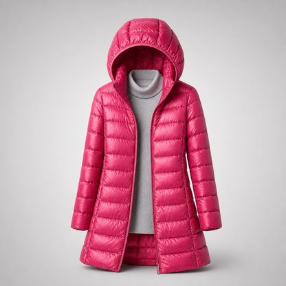 Women's Lightweight Detachable Hood Jacket
