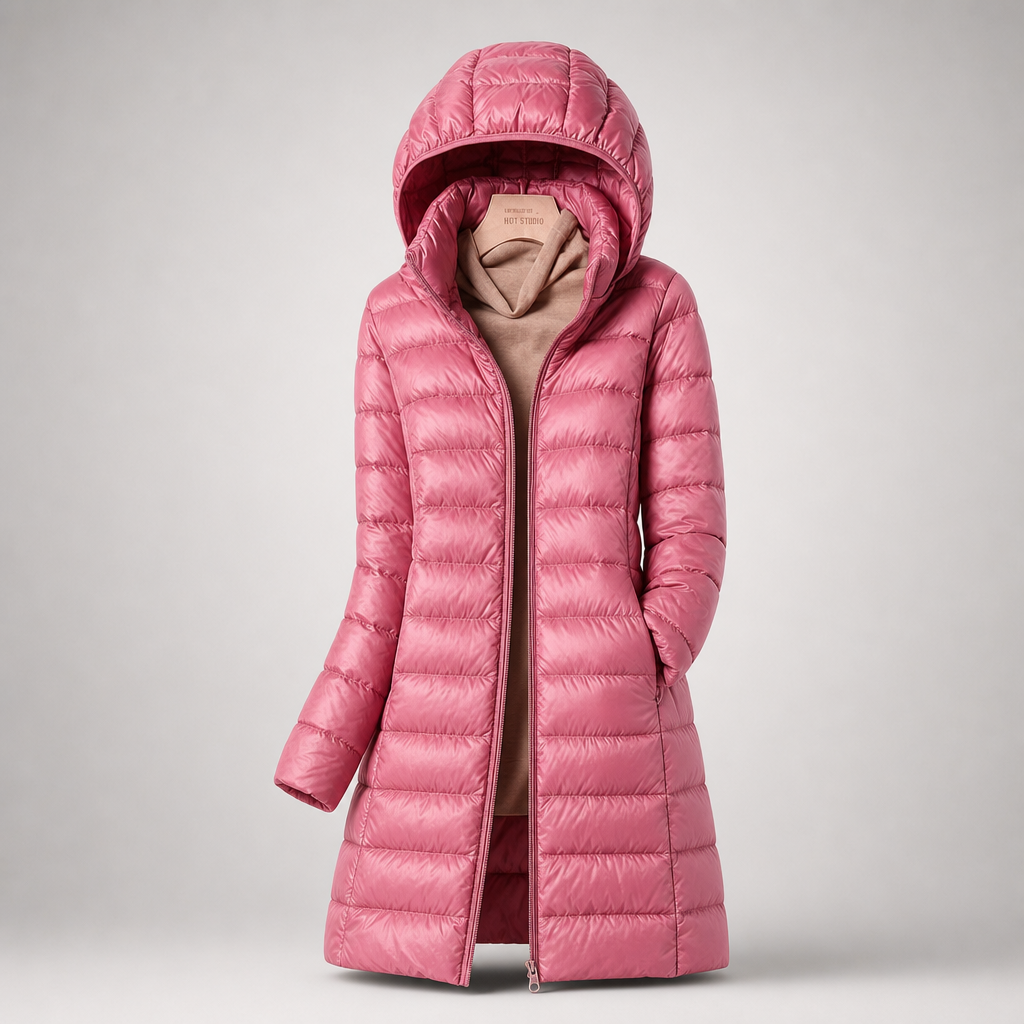 Women's Lightweight Detachable Hood Jacket